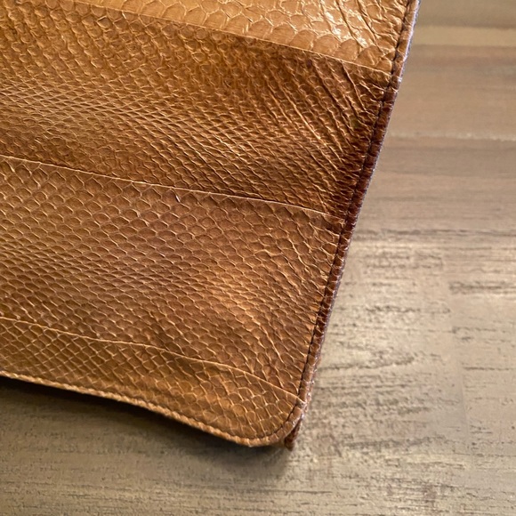 Beirn Womens Animal Print Striped Chained Strap Magnetic Clutch Handbag - Picture 7 of 9